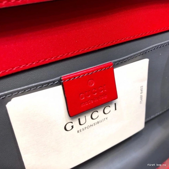 Firstbag ru Gucci Zumi smooth shoulder small leather bag 0713